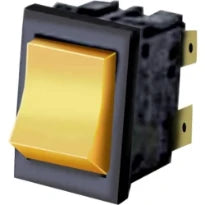 ACV Interrupteur 2P jaune