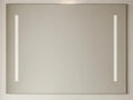 Procasa Universal miroir sur panneau 900 x 700 mm - avec cadre alu
