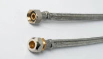 Fixaflex Superflex San inox flexible FF 10 x 3/8 F - 600 mm - avec joint intégré - Max 90° C