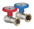 Watts WattCIR Thermo 1A set pour pompe avec vannes à bille et thermomètre 6/4 x 4/4 - prix par set