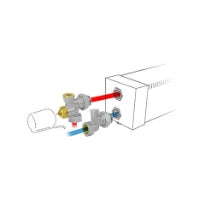 Jaga kit 301 - Moteur thermoélectrique 230 VAC - raccords bicônes EK3/4 x 15/1 mm