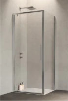 Samo Hexa paroi latérale 2000 x 900 mm (870-890 mm) - transparant - chromé