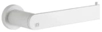 GESSI Emporio Accessories Porte-papier mural horizontal ou vertical. Blanc CN