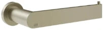 Gessi Emporio Accessoires porte-rouleau mural horizontal ou vertical Finox nickel brossé