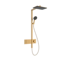 Hansgrohe Raindance Alive Q Showerpipe 210 x 340 mm 2jet avec thermostat ShowerSelect Comfort - Brushed Bronze
