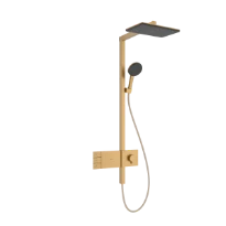 Hansgrohe Raindance Alive Q Showerpipe 210 x 340 mm 2jet avec thermostat ShowerSelect Comfort - Brushed Bronze