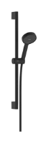 Hansgrohe Activera set de douche 95 mm 2jet EcoSmart avec barre de douche 650 mm - Matt Black