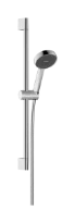 Hansgrohe Activera set de douche 95 mm 2jet EcoSmart+ avec barre de douche 650 mm - chromé