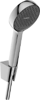 Hansgrohe Activera support de douche 95 mm 2jet EcoSmart avec flexible de douche 1600 mm - chromé
