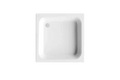Bette receveur de douche acier émaillé 900 x 900 x 150 mm - blanc