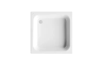Bette Quinta receveur de douche acier émaillé 800 × 800 × 150 mm - blanc
