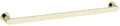 GESSI Emporio Accessories Porte-serviette 60 cm. Brass PVD