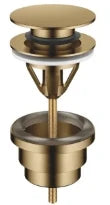 Dornbracht Vaia crepine avec clic-clac 5/4 - Laiton foncé brossé