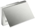 Hewi System 900Q porte-rouleau de papier toilette avec couvercle - acier inoxydable mat