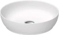 Duravit Sivida vasque à poser rond 400 mm - blanc satin mat - DuroCast Plus - sans trou de robinet - sans trop-plein