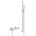Grohe Grohetherm 500 set thermostat de douche avec set de douche 900 mm - chrome - 9,5 l/min