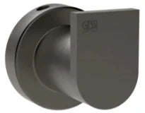 Gessi Emporio Accessoires Patère. Black Metal Brossé PVD