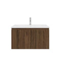 Procasa Klaire 39 - sous meuble lavabo avec 1 tirroir 700 x 435 x 390 mm - walnut