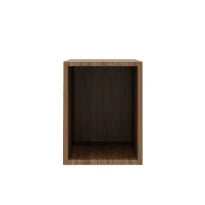 Procasa Klaire 39 - armoire colonne ouvert 300 x 435 x 390 mm - walnut