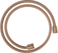 Axor ShowerSolutions textile flexible 1/2 x 1250 mm - Brushed Red Gold - avec écrou conique et cylindrique