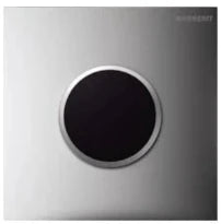 Geberit Samba plaque de commande chromé mat