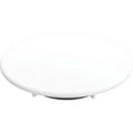 Cache Geberit pour ouverture d'évacuation d90 pour siphon de douche - garde d'eau 30 / 50 mm - Blanc