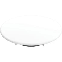 Cache Geberit pour ouverture d'évacuation d90 pour siphon de douche - garde d'eau 30 / 50 mm - Blanc