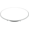 Cache pour ouverture d’évacuation Geberit Split d90 - pour siphon de douche - garde d’eau 30/50 mm - blanche - chromé mat