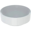 Geberit VariForm lavabo à poser rond 400 mm - blanc KeraTect - sans trou de robinet - sans trop-plein