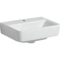 Geberit Renova Plan lave-mains 450 x 340 mm - blanc - avec trou de robinet - sans trop-plein