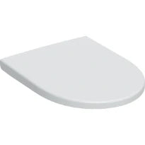Abattant WC Geberit iCon - Mécanisme softclose Oui - Charnières Quick Release Verrouillable - Fixation Par le haut - Blanc