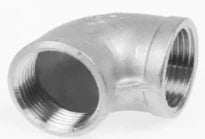 STD Inox 316 090R coude reduit 90° FF 2 1/2 x 6/4