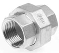 STD Inox 316 330 raccord union 3-pièces joint plat  FF 1/2 x 1/2 (sachet 10st)