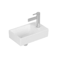 Villeroy & Boch Avento lave-mains 360 x 220 mm - Stone White CeramicPlus - avec trou de robinet droite - sans trop-plein