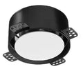 NoShow Air bouche de ventilation rond 125 mm - noir - max 60 m³/h