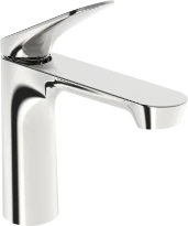 Hansa Hansagenesis mitigeur de lavabo - avec clic-clac - chrome