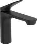 Hansa Hansagenesis Eco mitigeur de lavabo - avec clic-clac - noir mat