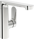 Hansa Hansagenesis mitigeur de lavabo avec poignée latérale - avec clic-clac - chrome