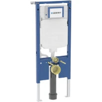 Geberit Duofix élément pour WC suspendu 1140 mm - avec réservoir de chasse d’eau intégré Sigma 8 cm