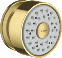 AXOR douche latérale rond Brushed Brass