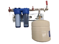 ProOne Alpha Fixflow filtre à eau de pluie duplex pré-assemblé avec vase d'expansion et robinet 4/4