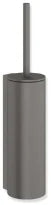 HEWI ensemble brosse WC ,revêtu par poudre, gris foncé mat