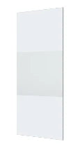 Procasa Open Wall 2.0 Walk-In paroi autoportante 1000 x 2000 x 8 mm - intimi zone anti-calcaire - sans profile & tige de stabilisation