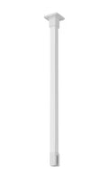 Procasa Open Wall 2.0 support de plafond 800 mm raccoucissable - blanc mat