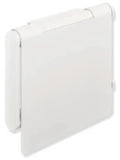 HEWI distributeur papier wc ,av. couvercle,poudre, blanc mat