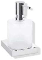 HEWI distributeur d.savon av. support, chromé