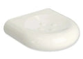 Hewi 477 porte-savon ,petit, sans trou d'écoulement, blanc pur