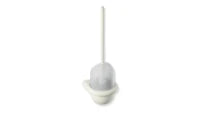 HEWI ensemble brosse wc ,blanc mat blanc pur