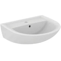 Ideal Standard Alpha lavabo 550 x 460 mm - blanc - avec trou de robinetterie - avec trop-plein