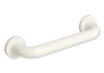 Hewi 477 poignée de bain,A=300mm,fixation avec rosace, blanc pur
